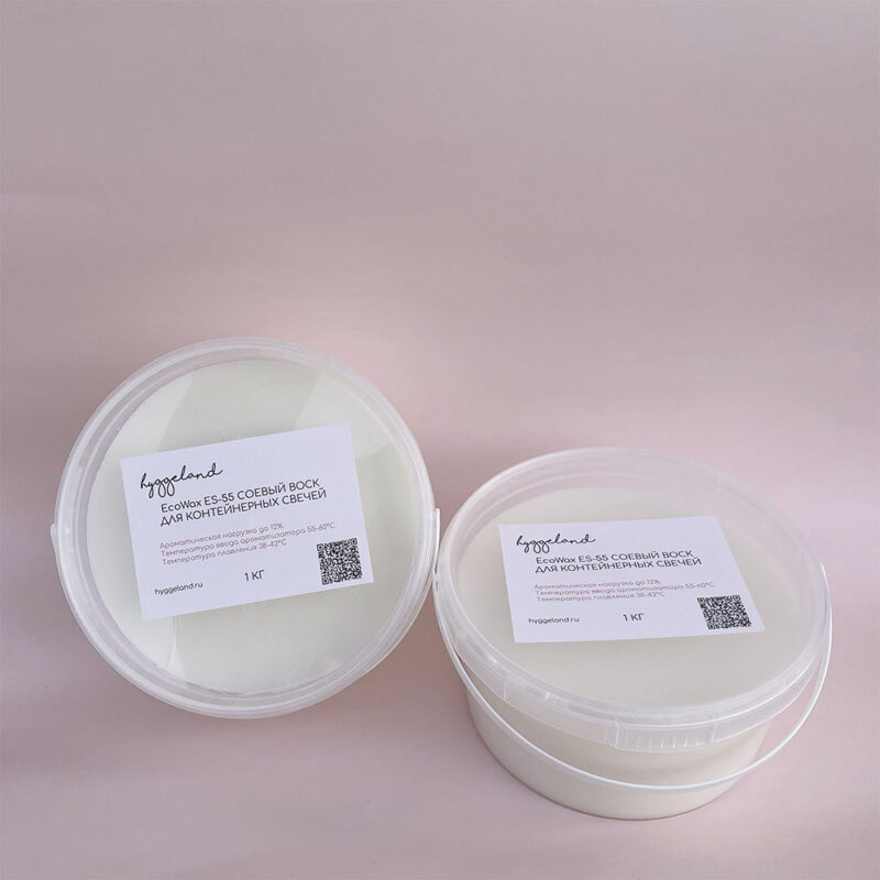 EcoWax ES-55 – Соевый воск для контейнерных свечей