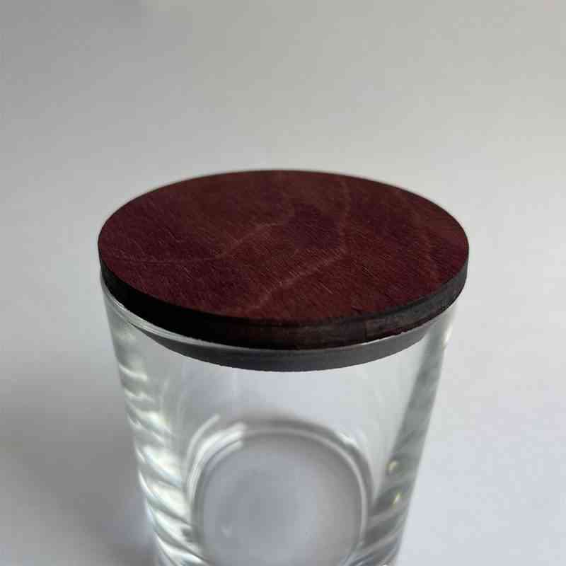 Деревянная крышка для стакана 250мл - Прямой