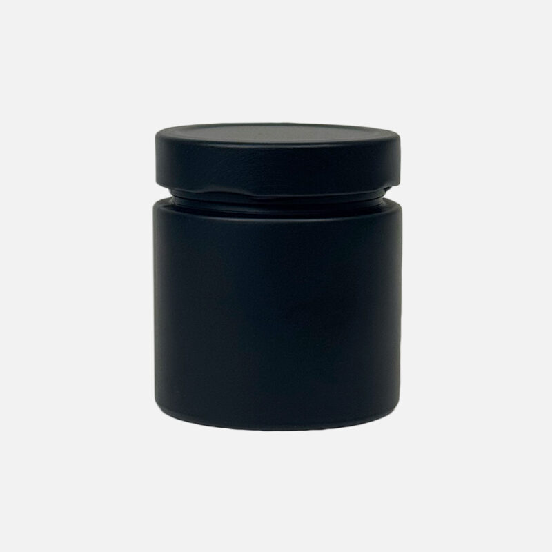 black matt jar with black matt lid black matt jar with black matt lid