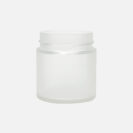 matt white jar 200ml