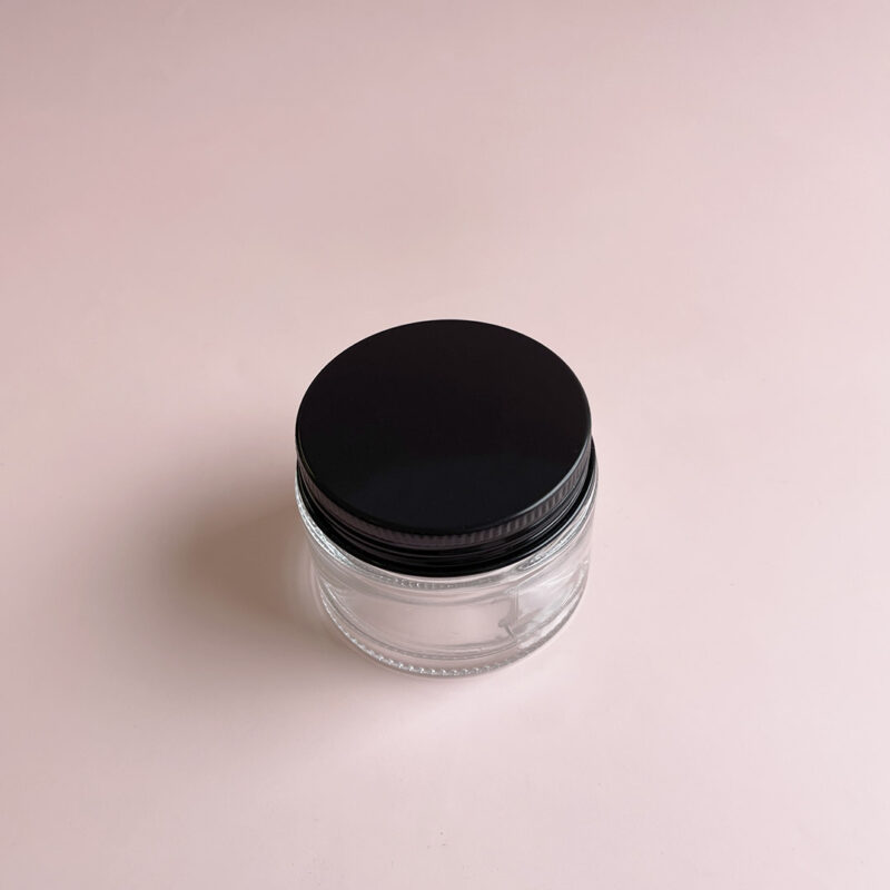 Прозрачная банка с крышкой для свечей 50мл — Контейнеры для свечей | hyggeland.ru Прозрачная банка с крышкой для свечей 50мл | hyggeland.ru