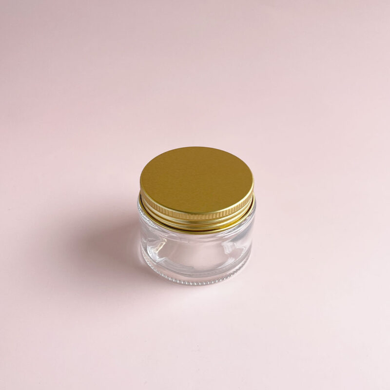 Прозрачная банка с крышкой для свечей 50мл - Золото (Глянцевый) — | hyggeland.ru Прозрачная банка с крышкой для свечей 50мл - Золото (Глянцевый) | hyggeland.ru