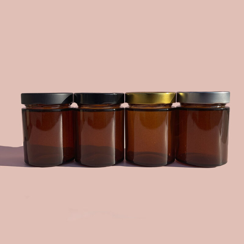 Коричневая банка для свечи 250 мл deep — Контейнеры для свечей | hyggeland.ru Коричневая банка для свечи 250 мл deep | hyggeland.ru