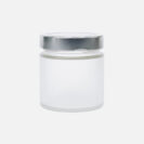 matt jar with silver lid 200ml